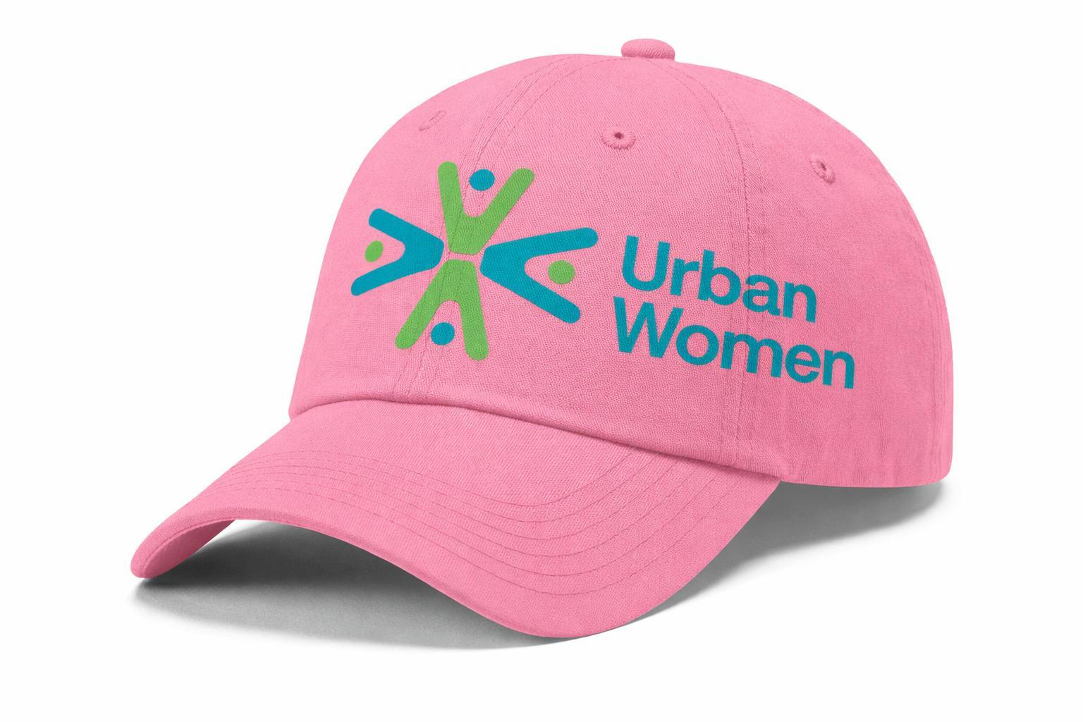 Pink Urban Women branded cap
